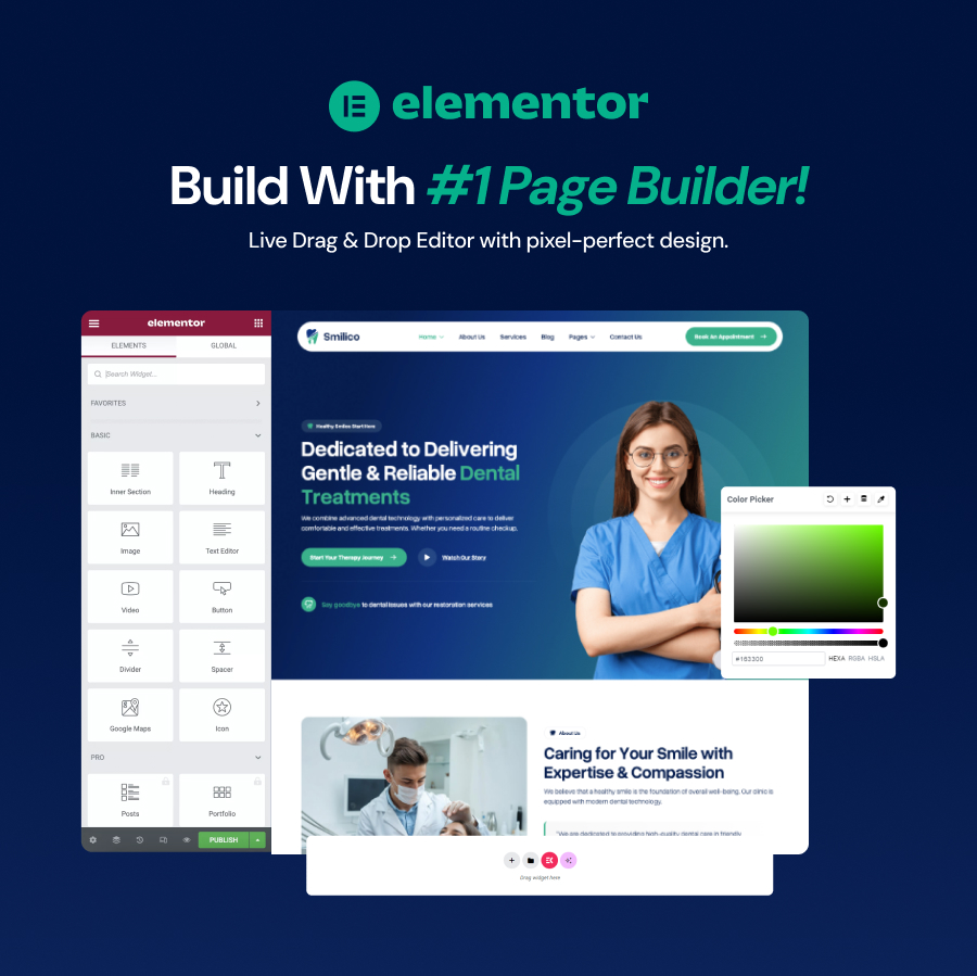 Smilico - Dentist & Dental Clinic WordPress Theme - 4