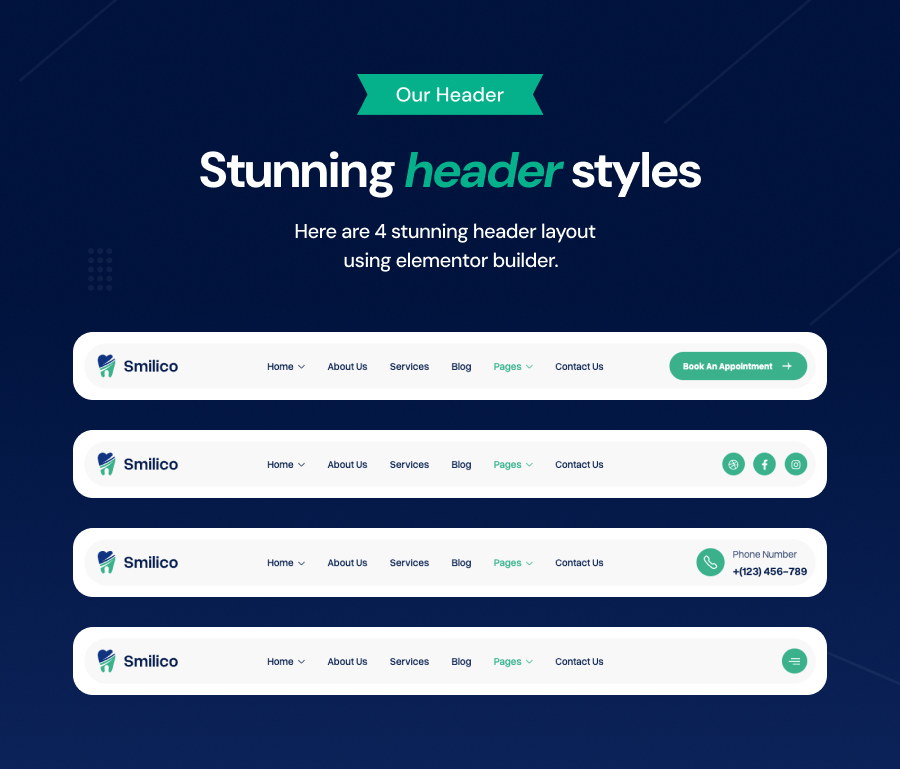 Smilico - Dentist & Dental Clinic WordPress Theme - 7